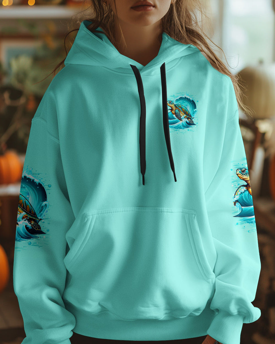 SALTWATER HEALS EVERYTHING TURTLE ALL OVER PRINT TYQY1810241 Good