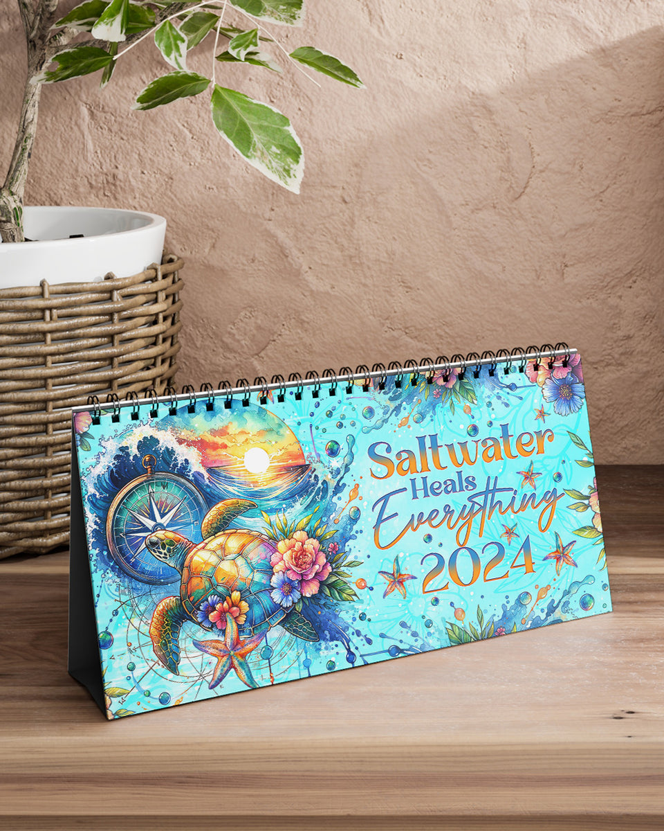 saltwater-heals-everything-turtle-2024-desk-calendar-tlno2911231