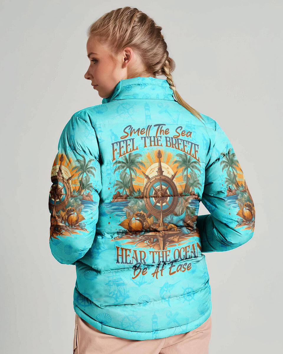 SMELL THE SEA FEEL THE BREEZE PUFFER JACKET YHLN2009234 Good in the