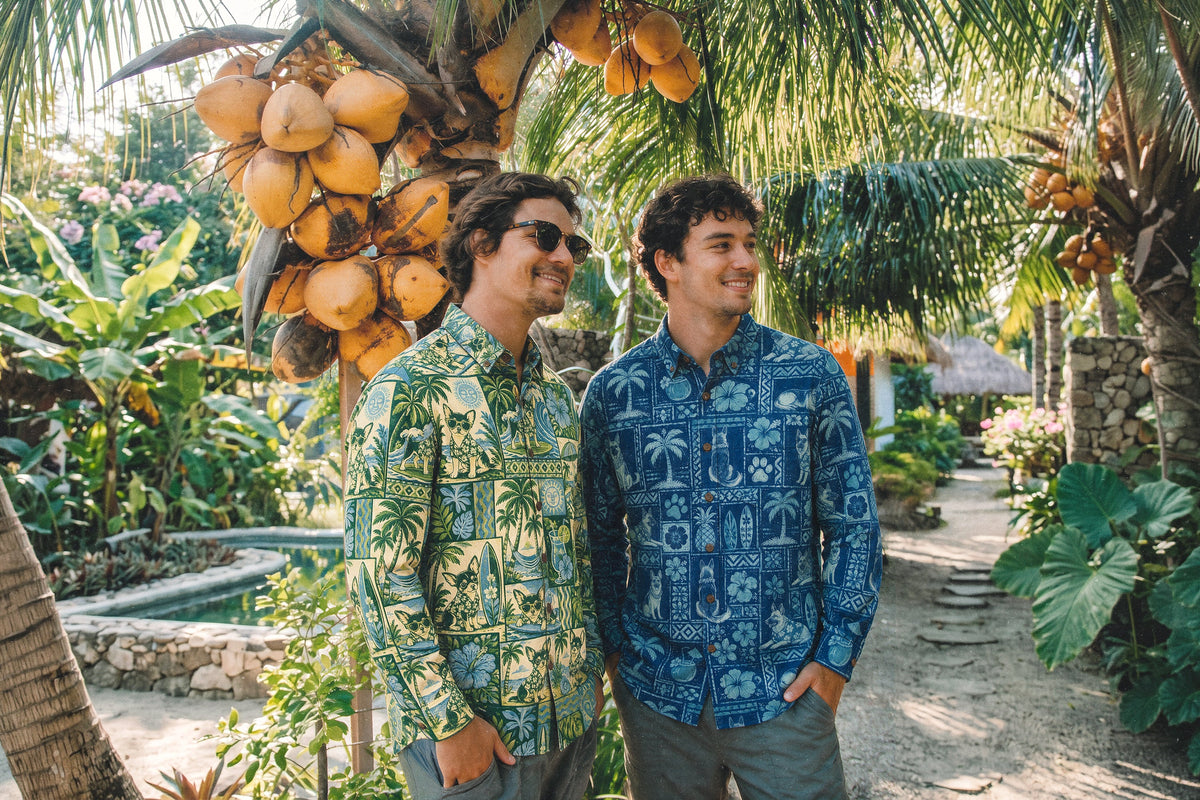 LONG SLEEVE BUTTON-DOWN SHIRT