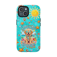 I WAS MADE FOR SUNNY DAYS GOLDEN RETRIEVER DOG MAGNETIC PHONE CASE - TYPQ0206261