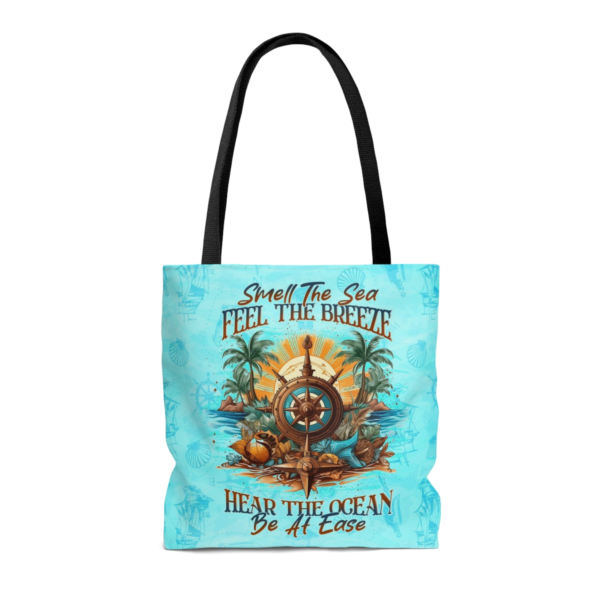 SMELL THE SEA FEEL THE BREEZE TOTE BAG - YHLN0906239