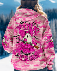 PRETTY IN PINK HUNTING CAMO HALLOWEEN ALL OVER PRINT -  TLTW2309253