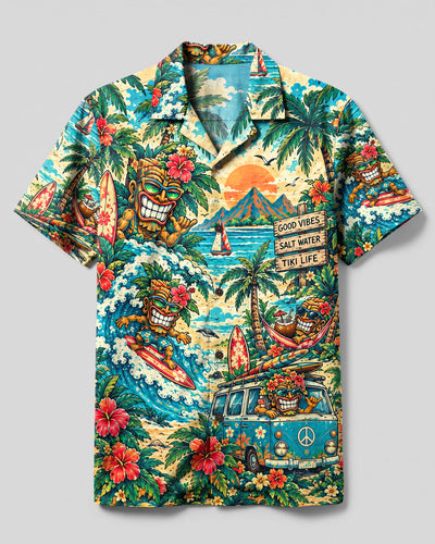 TIKI BEACH CAMP SHIRT - YHHN2209263