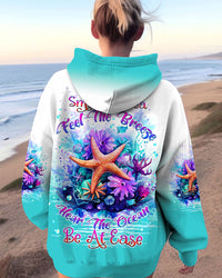 SMELL THE SEA FEEL THE BREEZE STARFISH ALL OVER PRINT - TLTW1209237