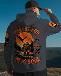 AND INTO THE FOREST I GO BIGFOOT ALL OVER PRINT  - TLTW2011254