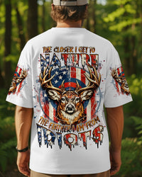 THE CLOSER I GET TO NATURE DEER ALL OVER PRINT - YHHN0202261
