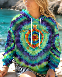 TURTLE TIE DYE ALL OVER PRINT - YHHN1212253