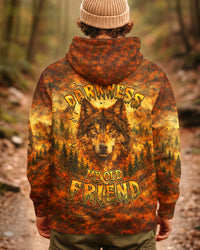 HELLO DARKNESS MY OLD FRIEND WOLF ALL OVER PRINT - YHHN1202261
