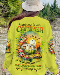 WELCOME TO OUR CAMPER ALL OVER PRINT - TLTW0811233