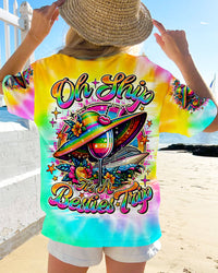 OH SHIP IT'S A BESTIES TRIP CRUISE TIE DYE ALL OVER PRINT - TLNO1606252