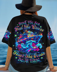SMELL THE SEA FEEL THE BREEZE CRUISE SHIP ALL OVER PRINT - TLNO1104252