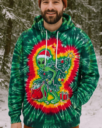 ALIEN COSMIC CHRISTMAS CHAOS BURST ALL OVER PRINT   - TLTW1310264