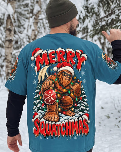 MERRY SQUATCHMAS BIGFOOT CHRISTMAS ALL OVER PRINT - TLTW0610263