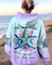SOME GIRLS ARE JUST BORN STARFISH ALL OVER PRINT - TLTW0307233
