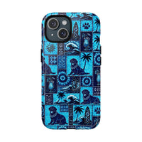 LABRADOR DOG ISLAND PATCHWORK MAGNETIC PHONE CASE - TLNO2108263