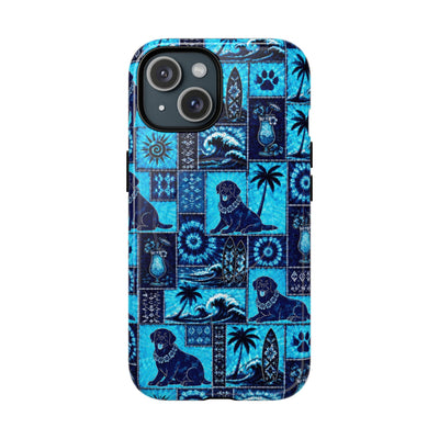 LABRADOR DOG ISLAND PATCHWORK MAGNETIC PHONE CASE - TLNO2108263