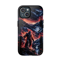 BIGFOOT WITH FLAG MAGNETIC  PHONE CASE - TLHG0405266