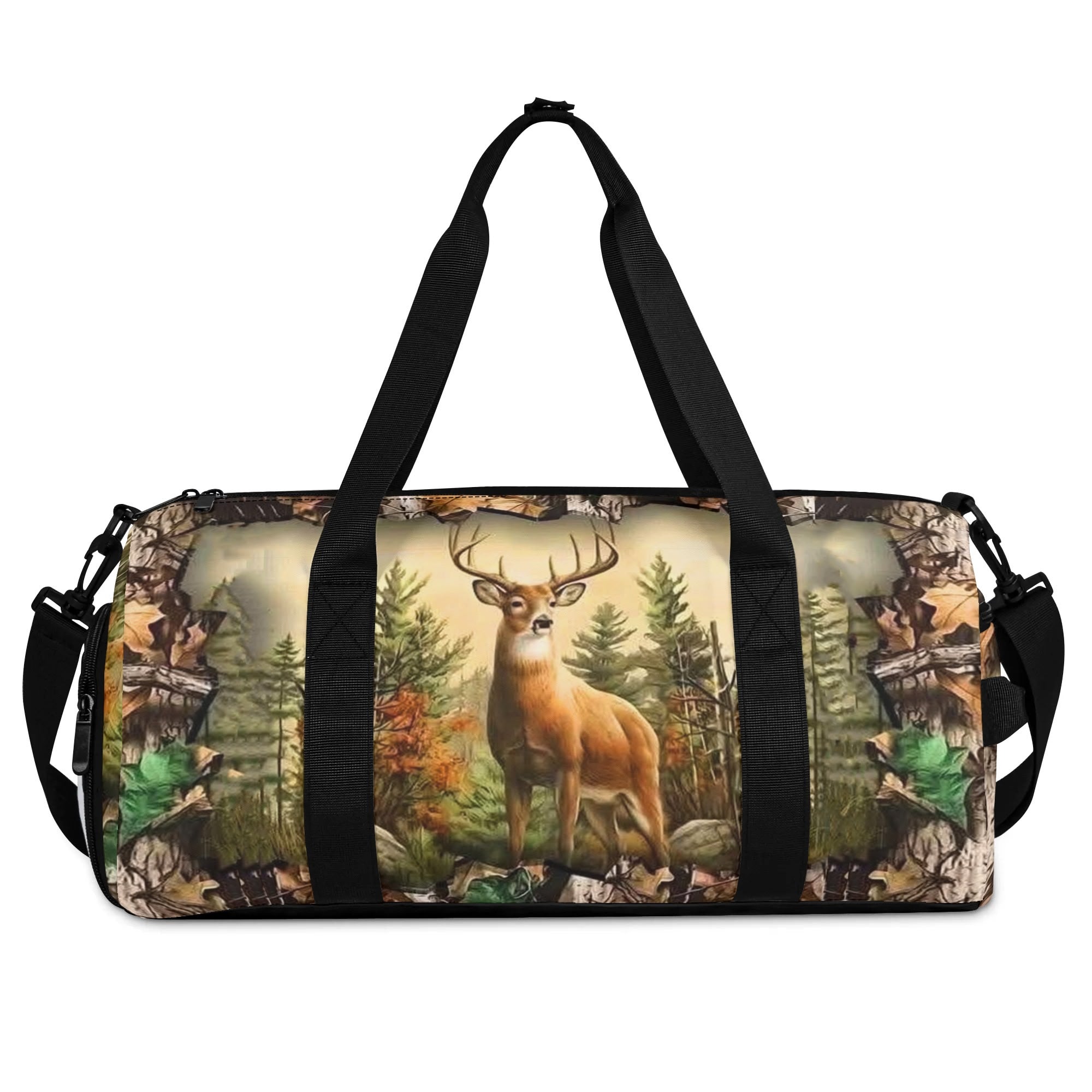 DEER IN FOREST CAMO TRAVE BAG - YHHN1908254