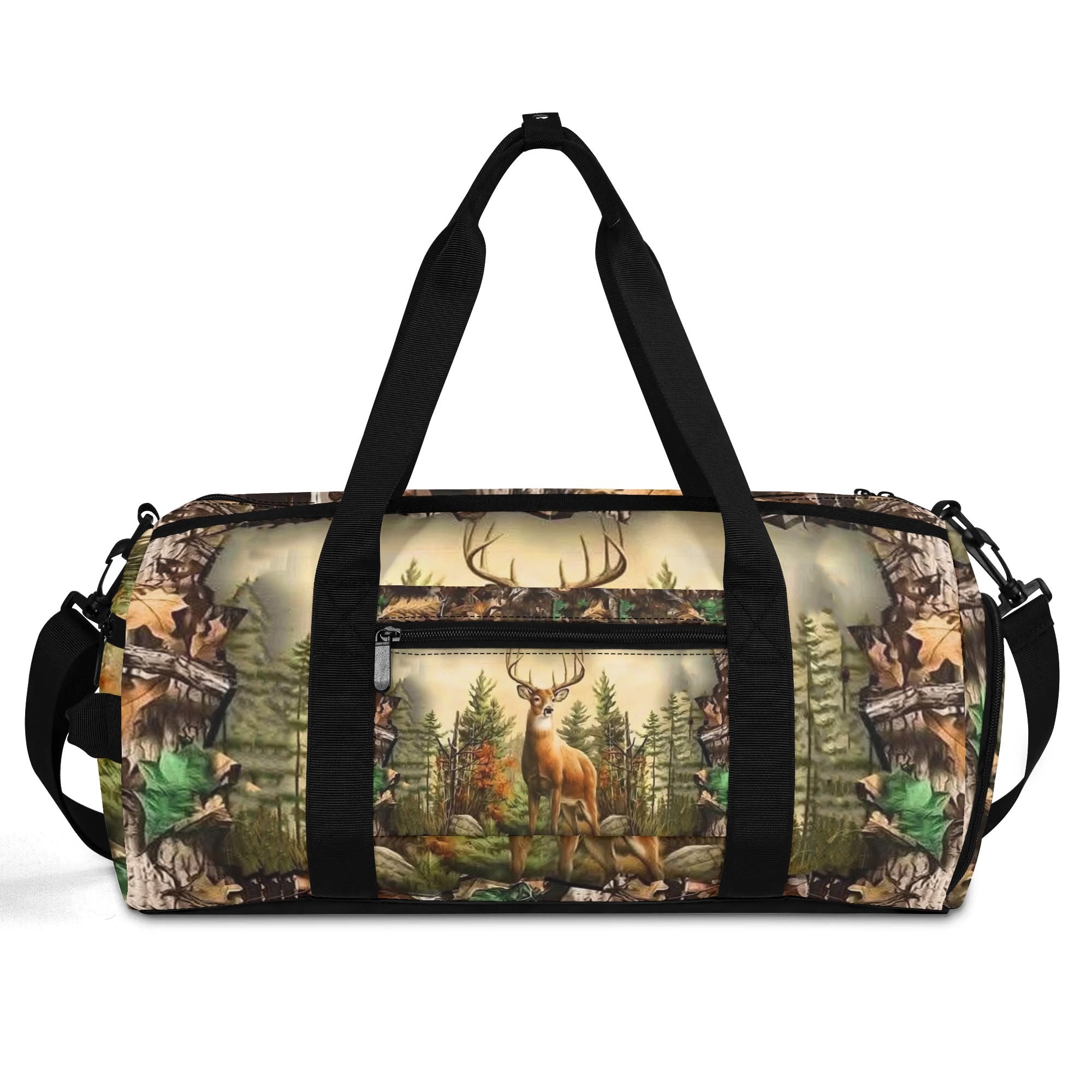 DEER IN FOREST CAMO TRAVE BAG - YHHN1908254