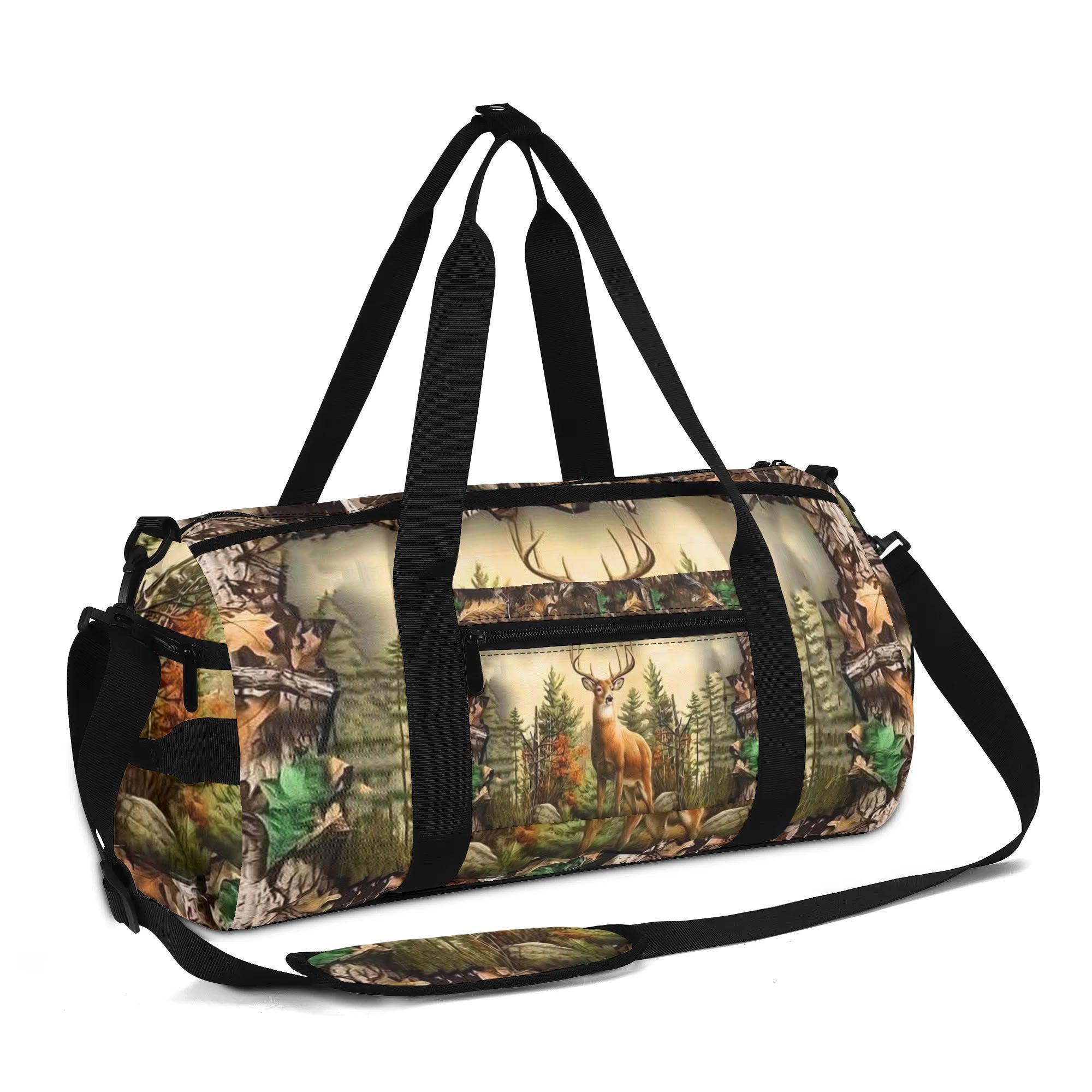 DEER IN FOREST CAMO TRAVE BAG - YHHN1908254