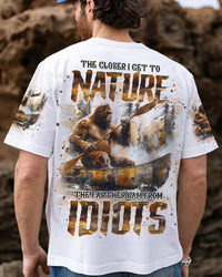THE CLOSER I GET TO NATURE BIGFOOT LAKE ALL OVER PRINT - TLNO0608243