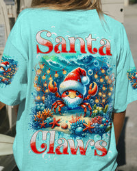 SANTA CLAUS CRAB CHRISTMAS ALL OVER PRINT - TYTD011233