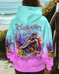 SALTWATER HEALS EVERYTHING TURTLE ALL OVER PRINT - TLNT2809241
