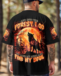 AND INTO THE FOREST I GO WOLF ALL OVER PRINT   - TLNT2803252