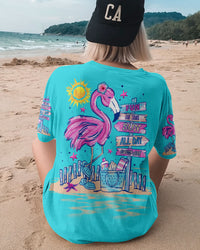 FUN IN THE SUN FLAMINGO ALL OVER PRINT - TLNO2606231