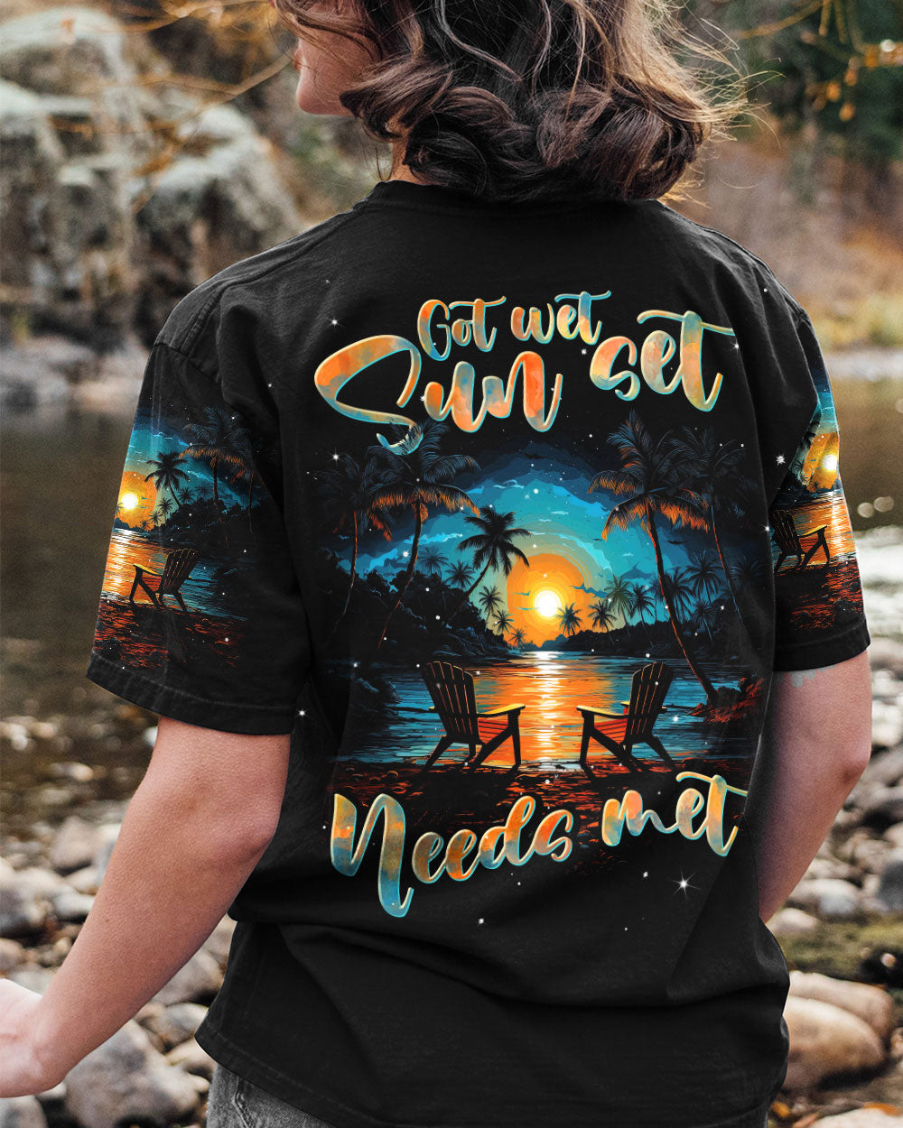 GOT WET SUN SET NEEDS MET ALL OVER PRINT - TLNT1110231