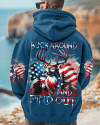 BUCK AROUND AND FIND OUT DEER HUNTING ALL OVER PRINT  - TLNT1612241