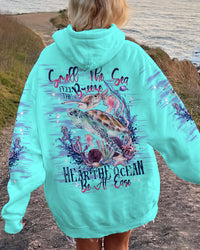 SMELL THE SEA FEEL THE BREEZE TURTLE ALL OVER PRINT - TLNT1209231
