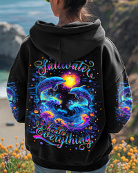SALTWATER HEALS EVERYTHING DOLPHIN ALL OVER PRINT - TLNT0312241