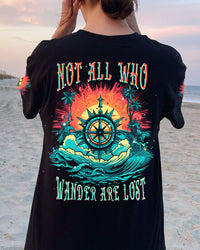 NOT ALL WHO WANDER ARE LOST COMPASS BEACH ALL OVER PRINT - TLNT2605231