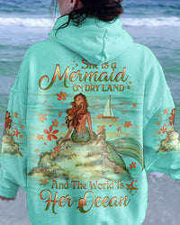 SHE IS A MERMAID ALL OVER PRINT - YHHG2607233