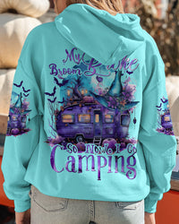 MY BROOM BROKE SO NOW I GO CAMPING HALLOWEEN ALL OVER PRINT - TYTD1108233