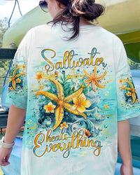 SALTWATER HEALS EVERYTHING STARFISH ALL OVER PRINT - TLNT0605241