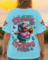 WE DON'T SKINNY DIP HIPPO ALL OVER PRINT  - TLNT1007251
