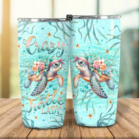 CRAZY TURTLE LADY TUMBLER - YHLN1104244