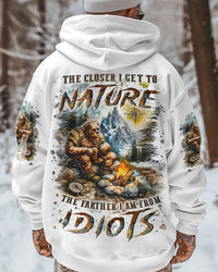 THE CLOSER I GET TO NATURE BEAR ALL OVER PRINT - YHLN1112242