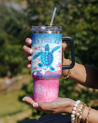 AS FREE AS THE OCEAN TURTLE TUMBLER - YHLN0409254