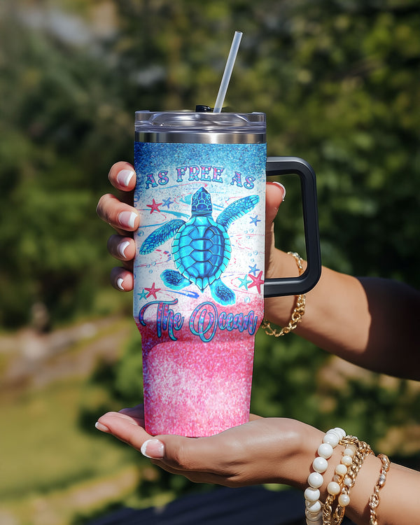 AS FREE AS THE OCEAN TURTLE TUMBLER - YHLN0409254