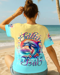 SALTY SOUL DOLPHIN ALL OVER PRINT  - TLNT0406251