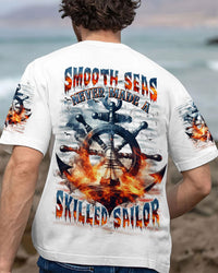 SMOOTH SEAS NEVER MADE A SKILLED SAILOR ALL OVER PRINT - YHHN2406254