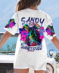 SANDY TOES SUNKISSED NOSE TURTLE ALL OVER PRINT - TLNT2906231