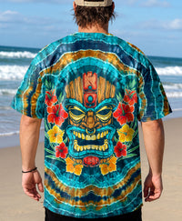 TROPICAL TIKI SWIRL ALL OVER PRINT  - TLHN2406264