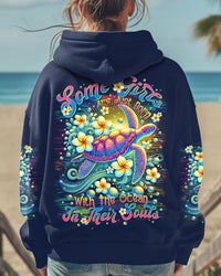 SOME GIRLS ARE JUST BORN TURTLE ALL OVER PRINT  - TLTR2612242