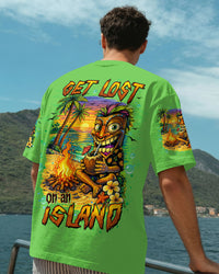 GET LOST ON AN ISLAND TIKI ALL OVER PRINT - TLTW0703262