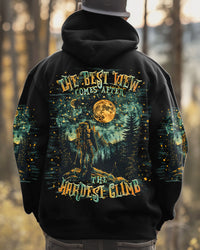 THE BEST VIEW COMES AFTER BIGFOOT HIKING ALL OVER PRINT - TLTR0701254